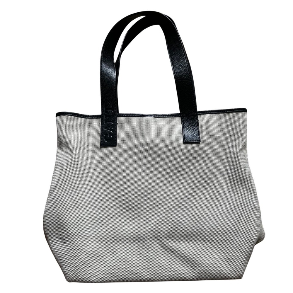 Gant Cream Canvas Tote Bag